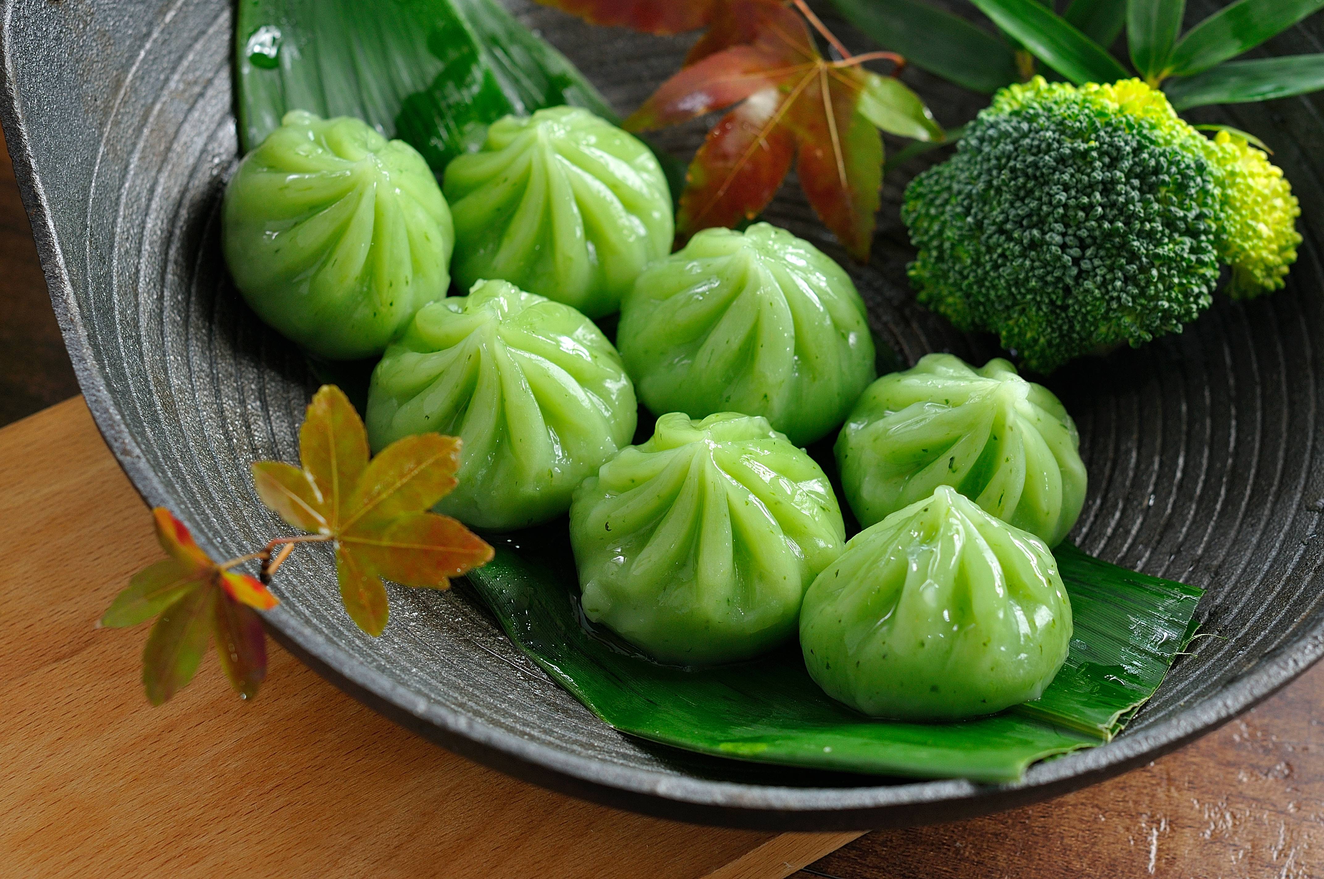 翡翠卤肉包